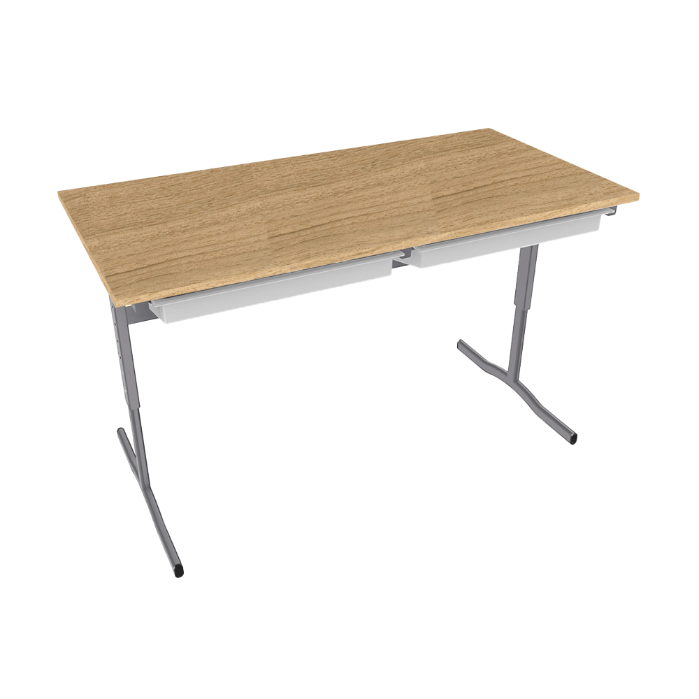 Adjustable T Leg Rectangle Table